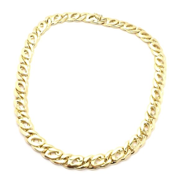 Cartier Jewelry - Rare! Authentic Vintage Cartier 18k Yellow Gold Link Chain Necklace